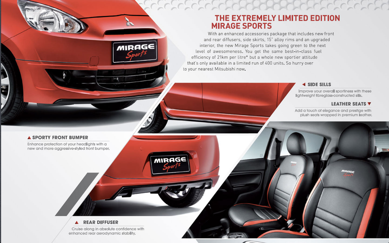 Illustration for article titled Mitsubishi Introduce the Mirage Sport in Indonesia.